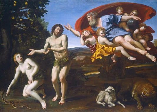 The Rebuke of Adam and Eve, Domenichino
