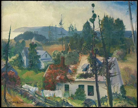 The Red Vine, Matinicus Island, Maine , George Bellows