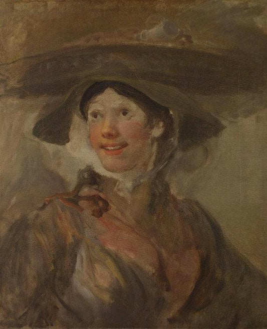 The Shrimp Girl,William Hogarth,50x40cm