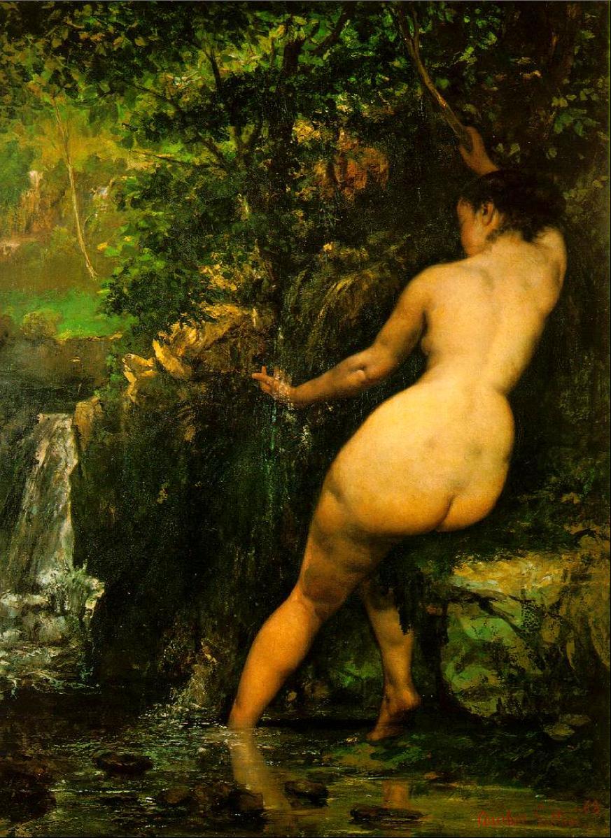 The Source, 1868, Jean Désiré Gustave Courbet