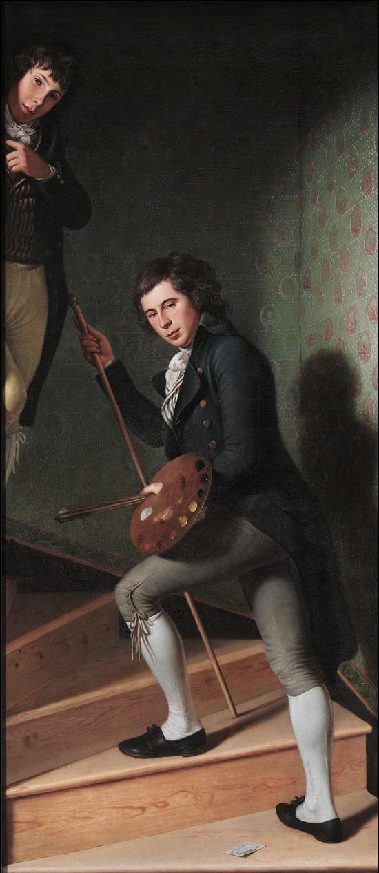 The Staircase Group (1795), Charles Willson Peale