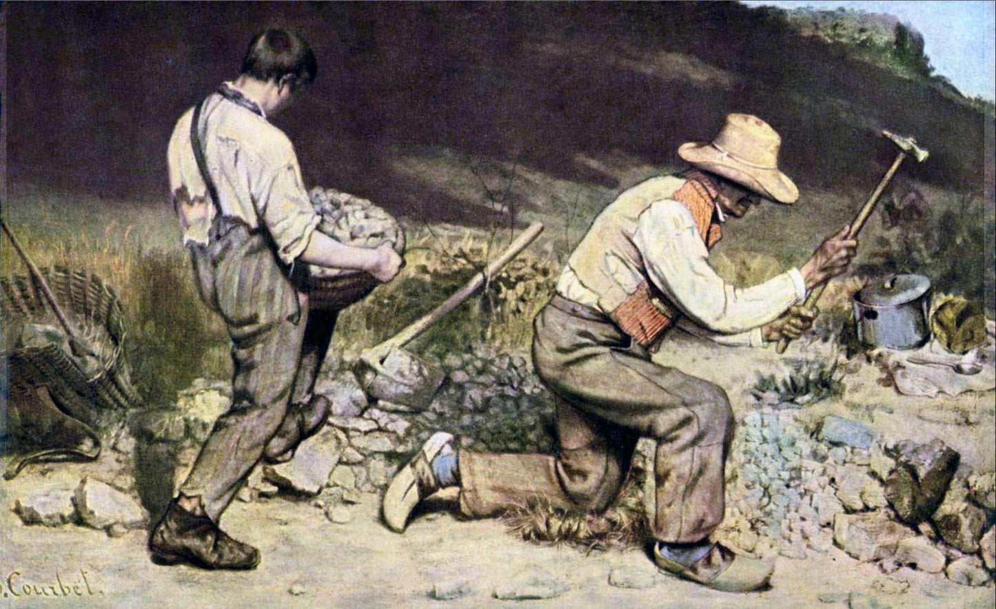 The Stone Breakers, 1849, Jean Désiré Gustave Courbet