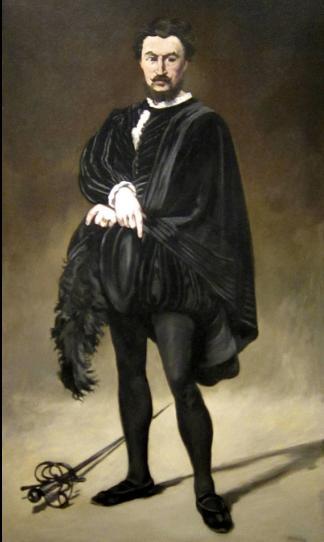 The Tragic Actor,   Édouard Manet