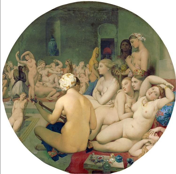 The Turkish Bath  Jean-Auguste-Dominique Ingre
