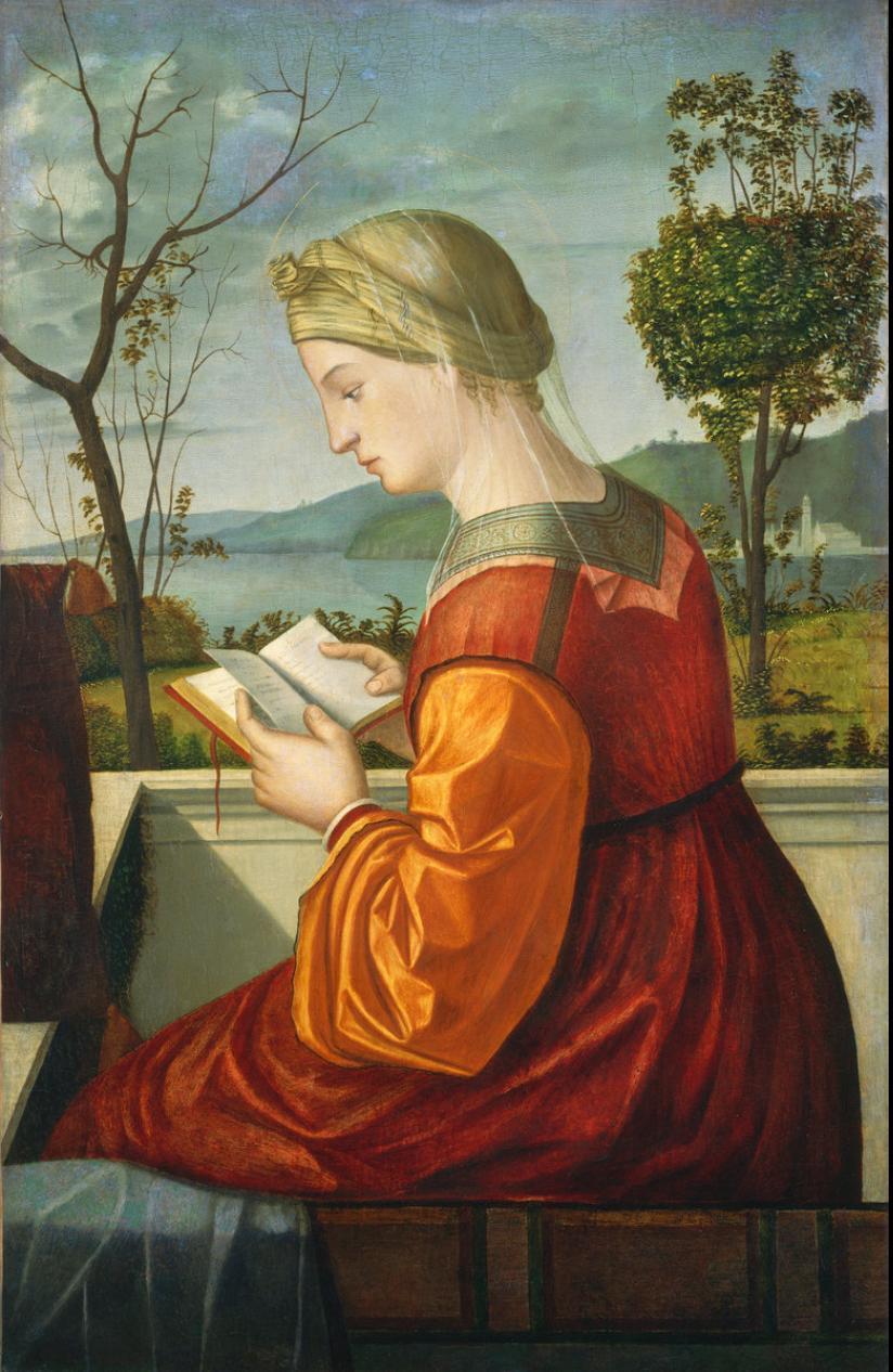 The Virgin Reading (between 1505 and 1510) Vittore Carpaccio