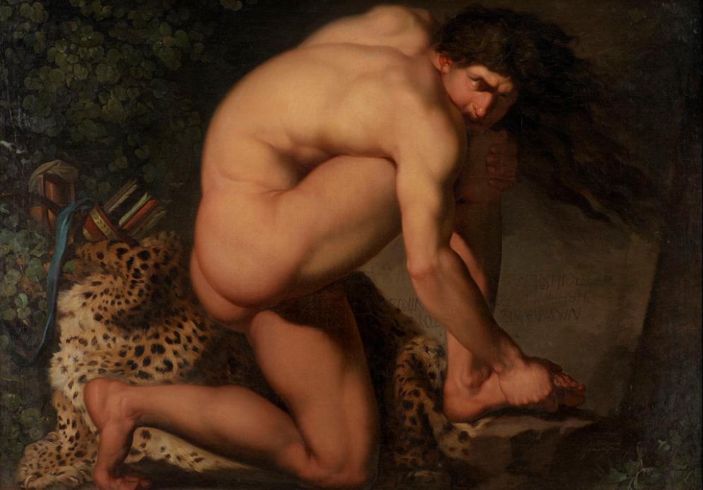 The Wounded Philoctetes Abildgaard Nicolai Abildgaard