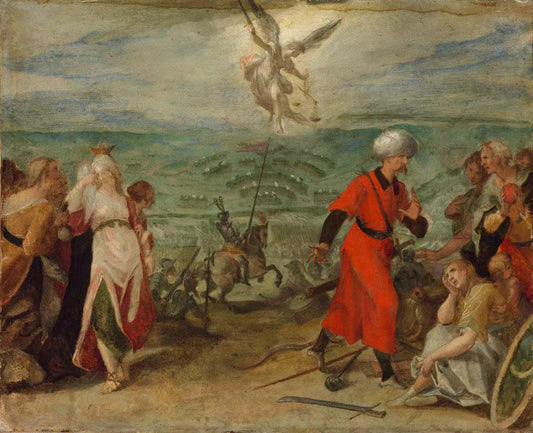 The allegory of the battle of Mezőkeresztesï¼ŒHANS VON AACHEN