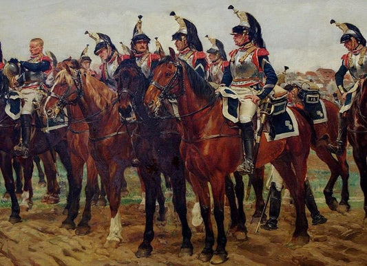 The cuirassiers, Jean-Louis-Ernest Meissonier