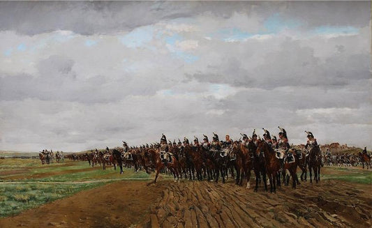 The cuirassiers, Jean-Louis-Ernest Meissonier