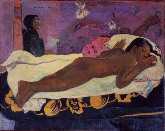 The mind watches Cloth,Paul Gauguin,50x40cm