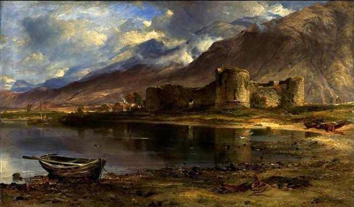 The ruins of Inverlochy Castle， Horatio McCulloch