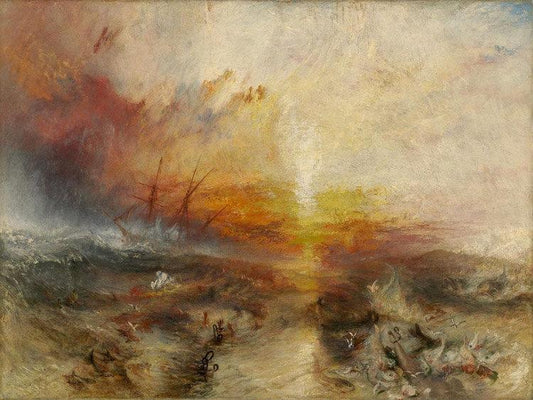 The slave ship,J. M. W. Turner,50x38cm