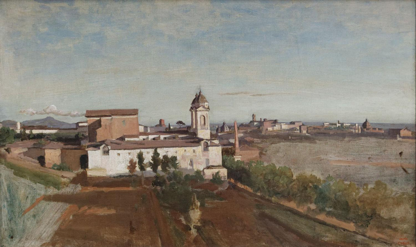 Trinité-des-Monts Villa Medici, Jean-Baptiste-Camille Corot