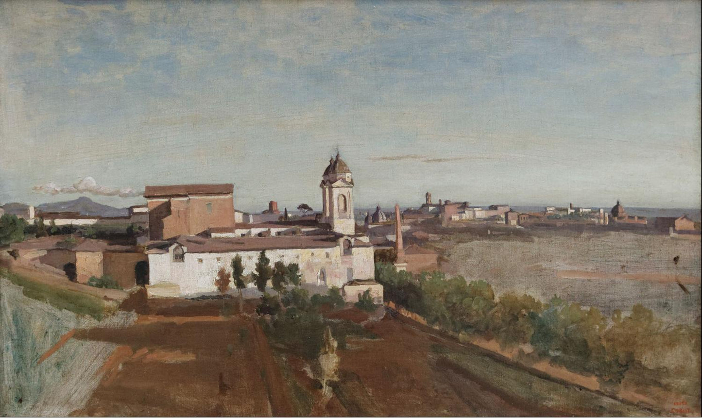 Trinité-des-Monts Villa Medici, Jean-Baptiste-Camille Corot