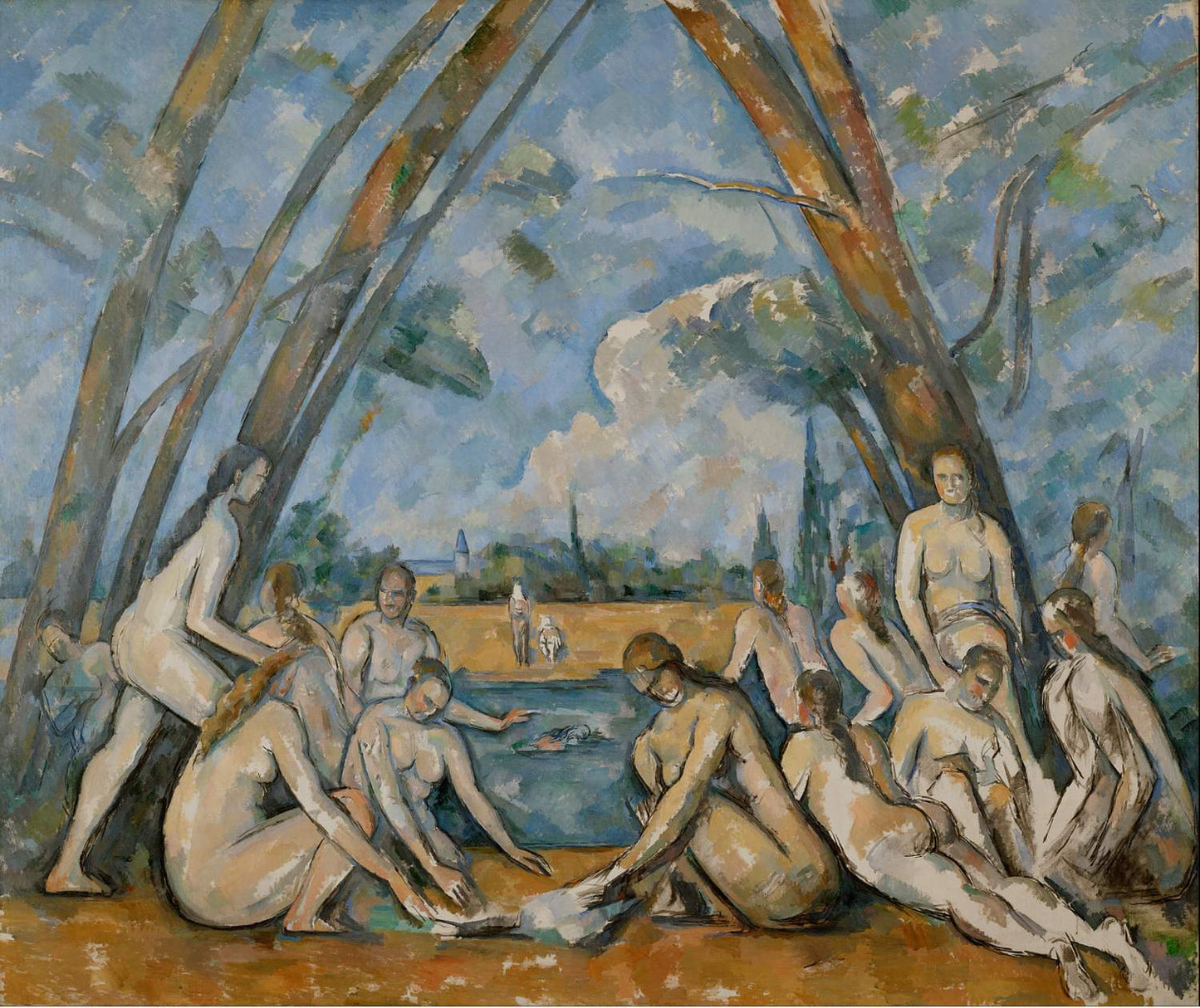 Triumph Poussinesque stability and balance, Paul Cézanne