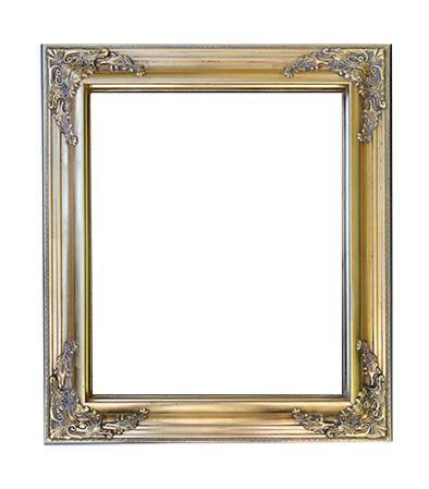 Träram i guld, innermått 30x40 cm