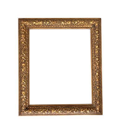 Träram i guld, innermått 45x55 cm