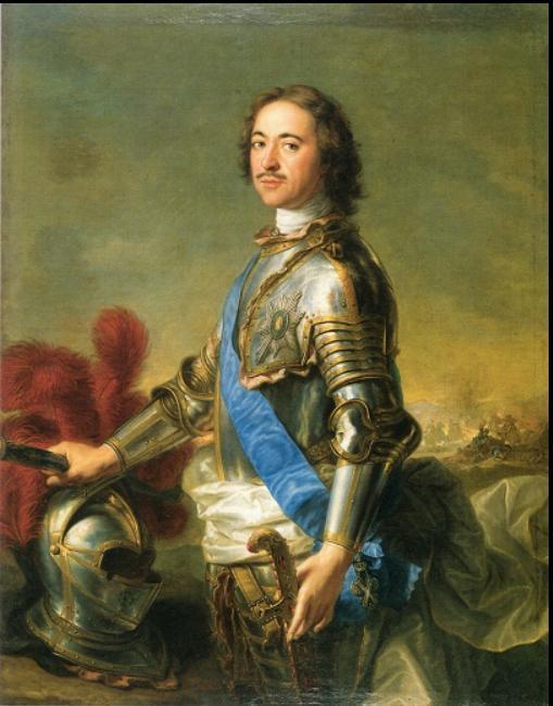 Tsar Peter I (1717) Saint Petersburg, Jean-Marc Nattier