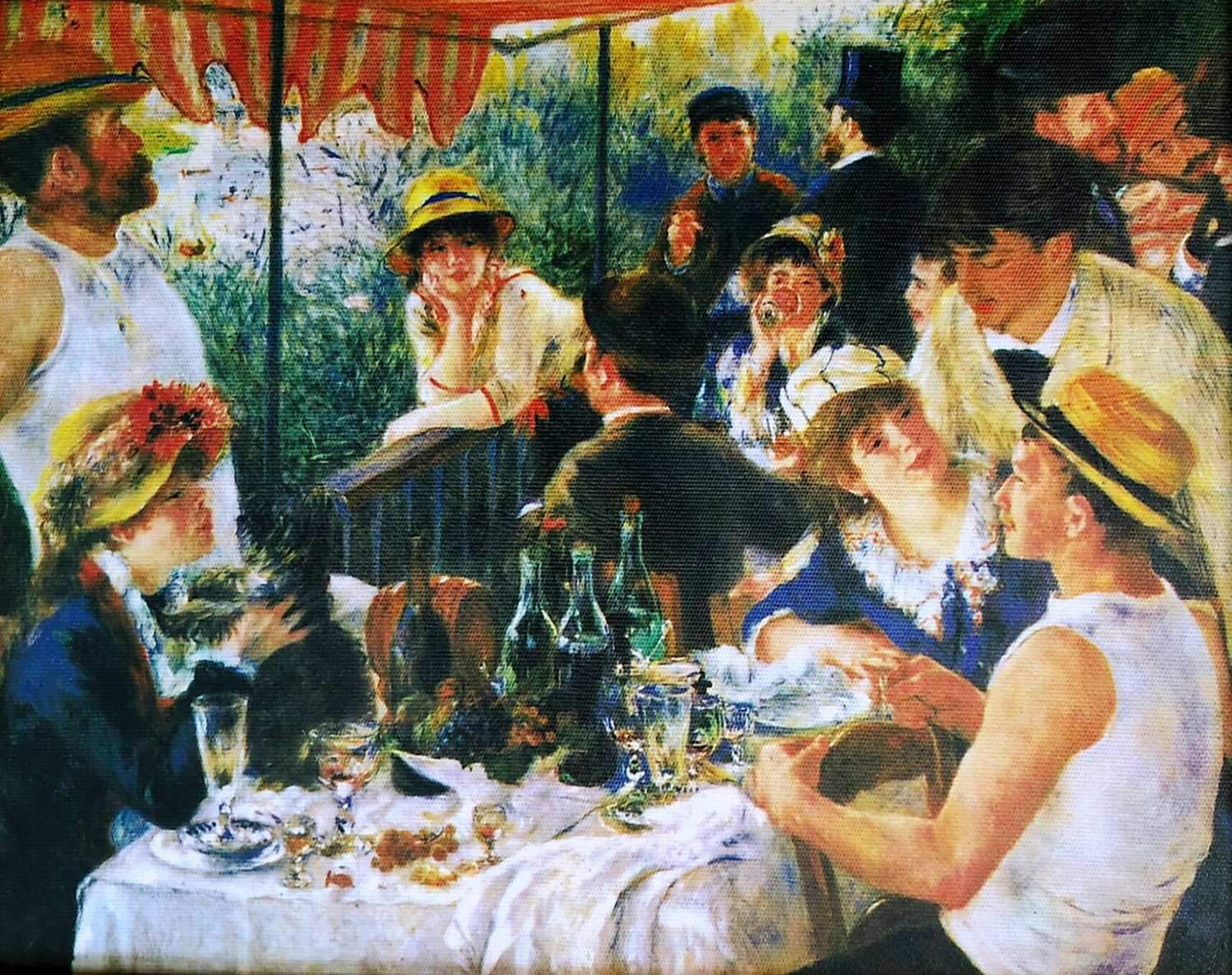 Uncheon of the Boating Party, Pierre-Auguste Renoir, 20x25 cm