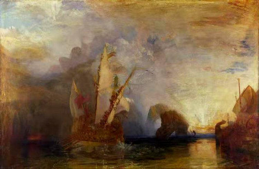 Uysses Deriding Polyphemus,J.M.W. Turner,60x40cm