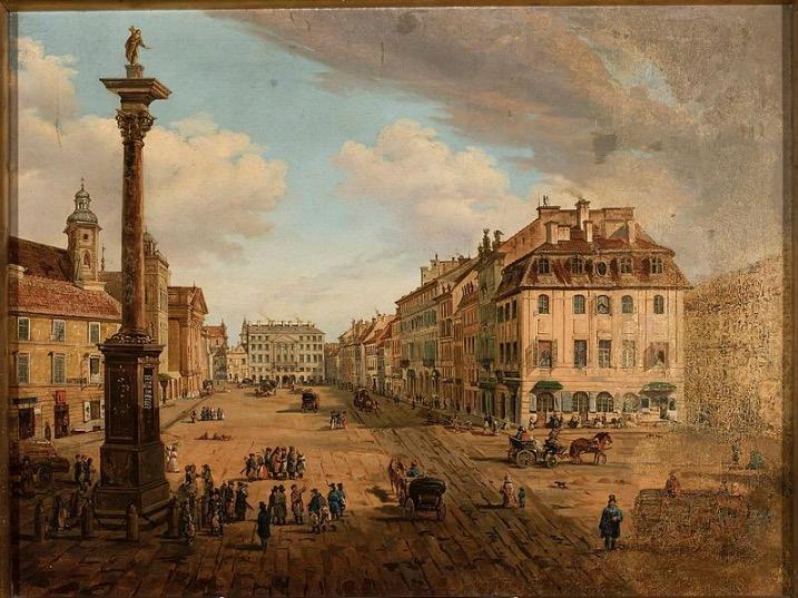 View from Castle Square to Krakowskie Przedmie[cie