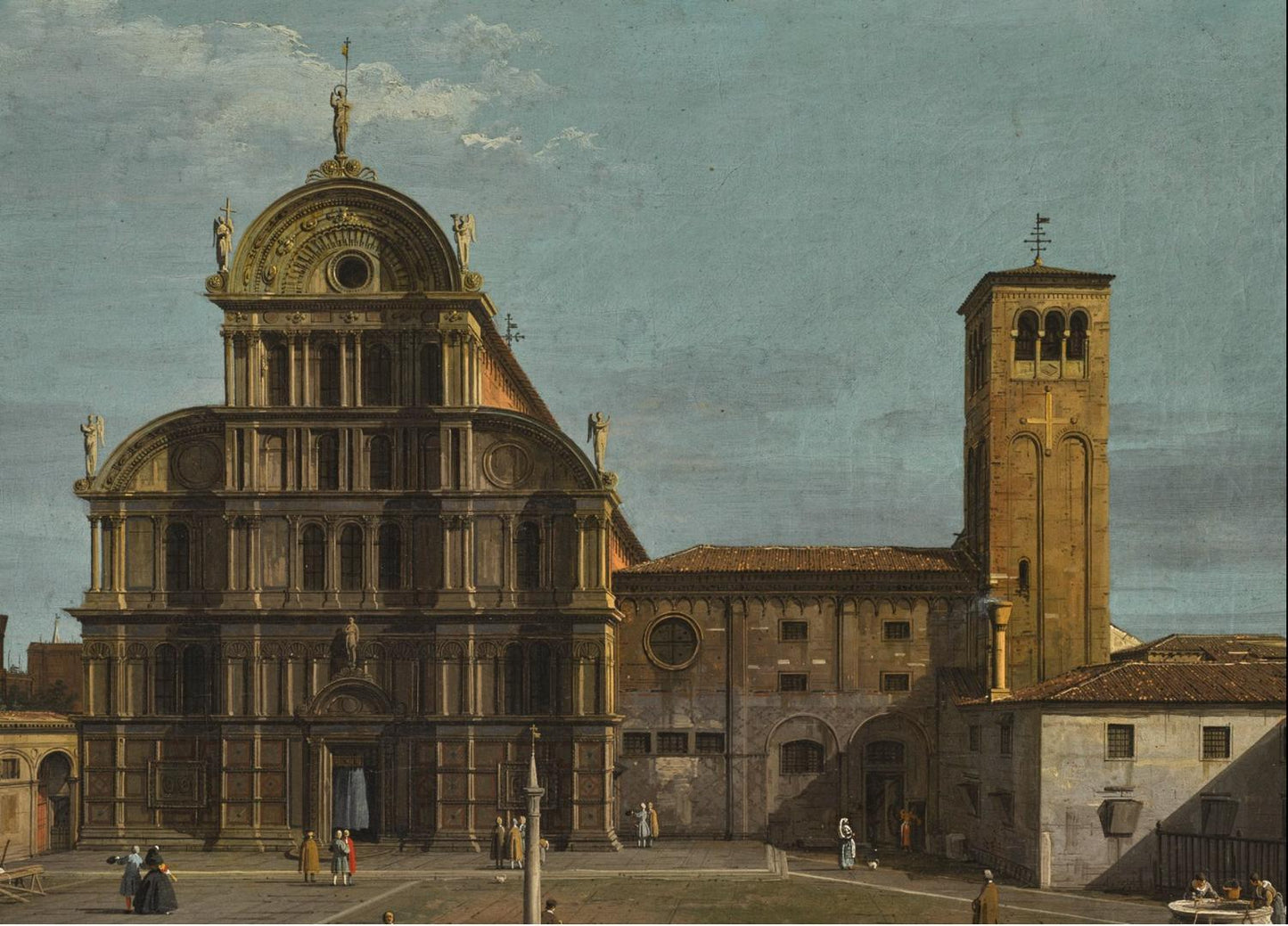View of San Zaccaria, Canaletto