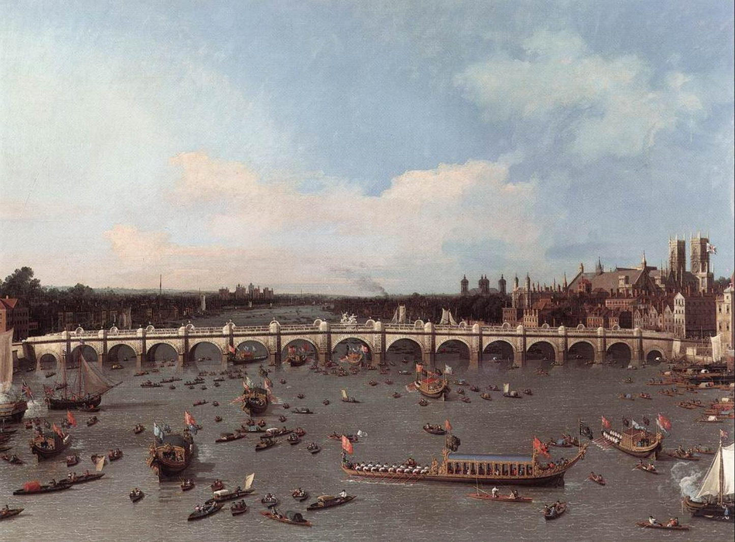 Westminster Bridge, Canaletto