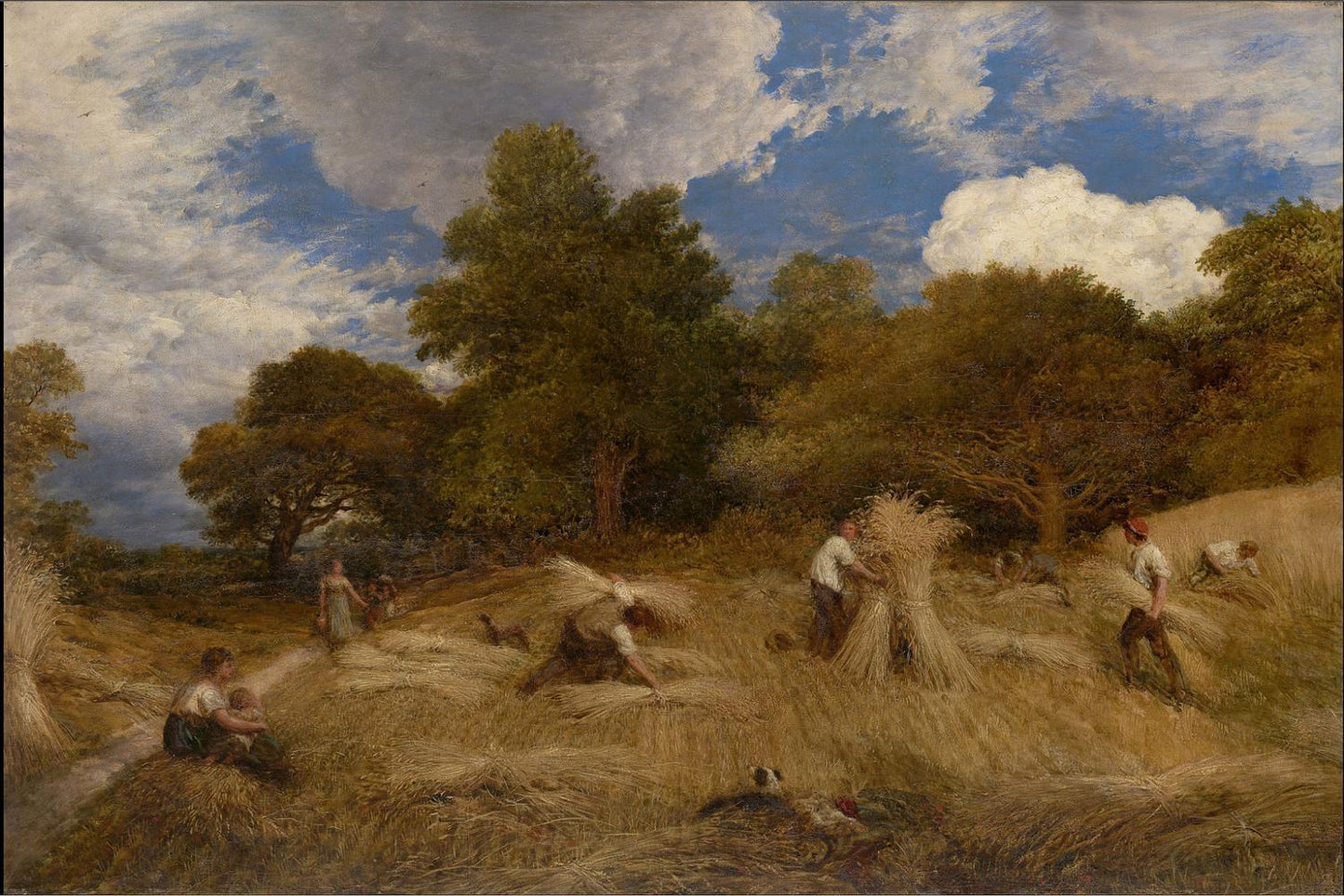 Wheat (c.1860), John Linnell