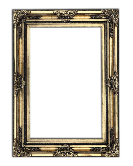 Wooden frame, inner size 60x90 cm or 24x36 ins