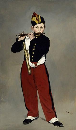 Young Flautist,   Édouard Manet